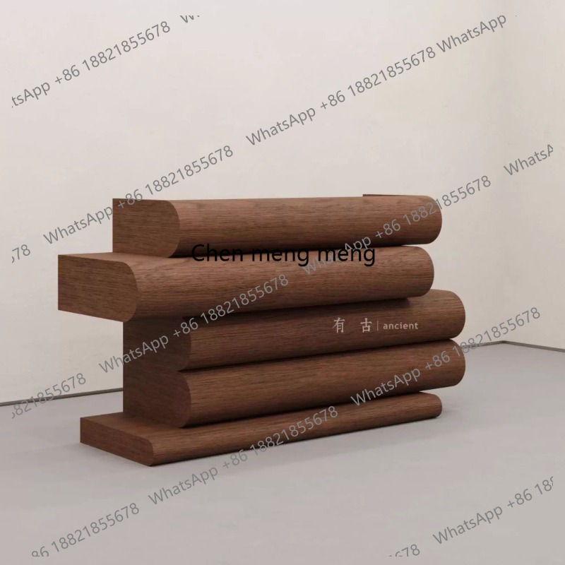 Home Office Tienda - Desain Meja Resepsionis yang Elegan, Meja