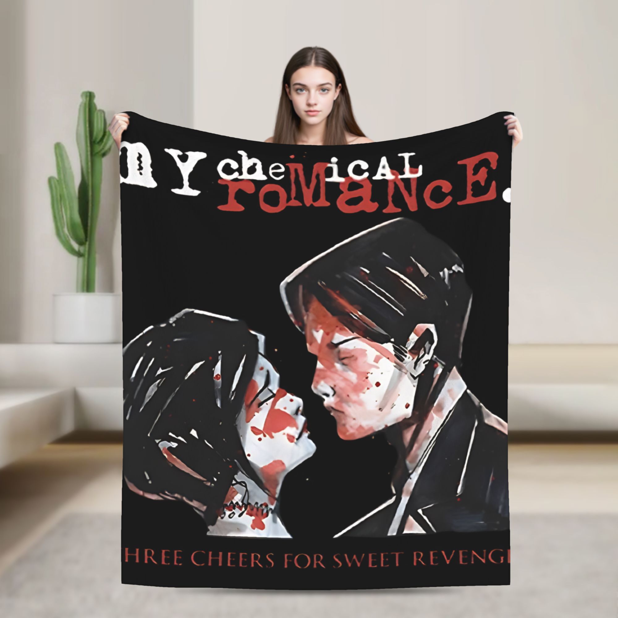 Home Office Trend - Selimut Flanel My Chemical Romance, Lembut