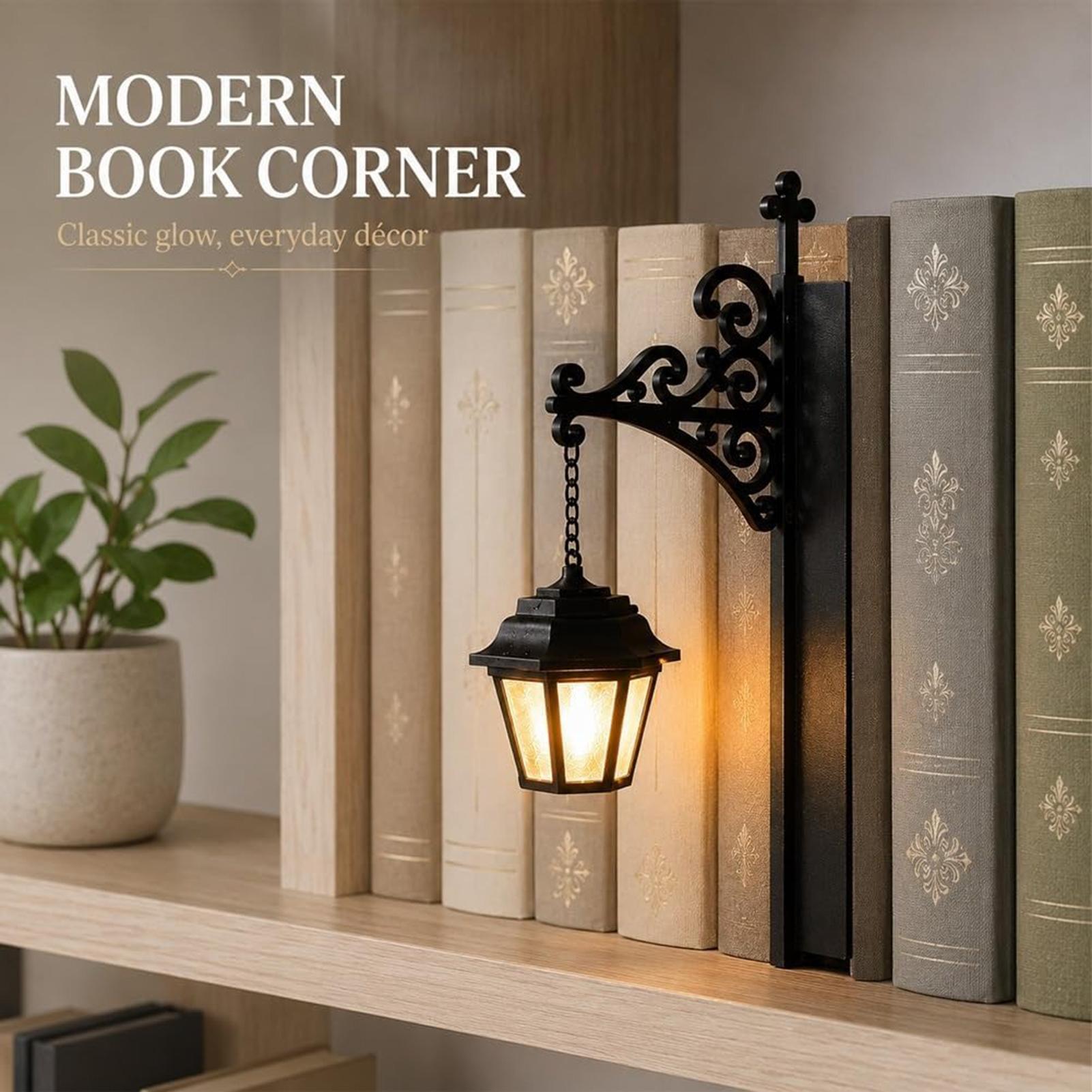 Home Office Library - Lampu Rak Buku LED Vintage Dekorasi