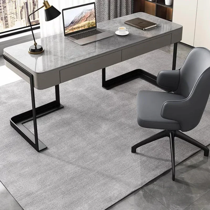 Meja Kantor Kayu Penyimpanan W - Home Office Trabajo ulasan dan harga
