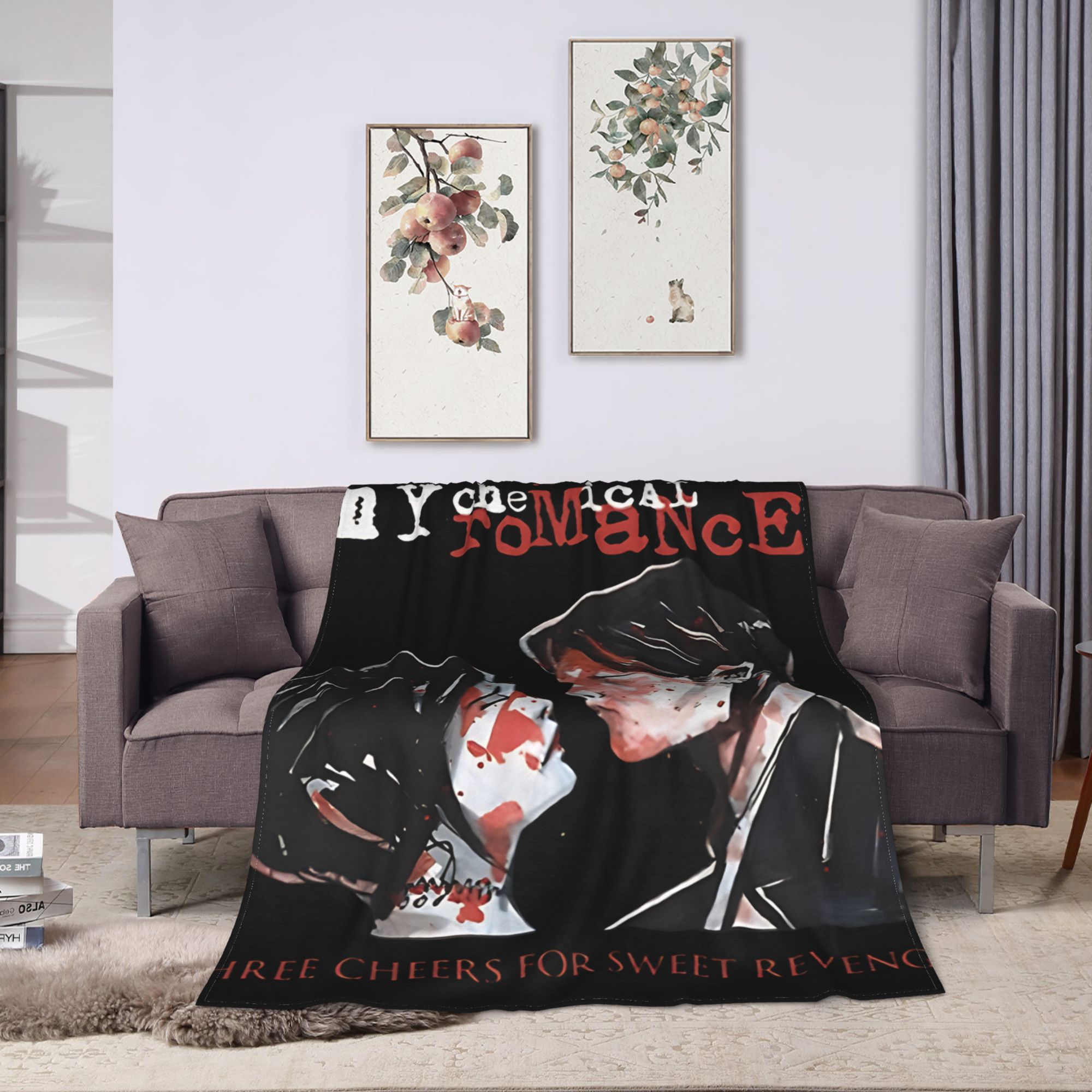 Selimut Flanel My Chemical Rom - Home Office Trend ulasan dan harga