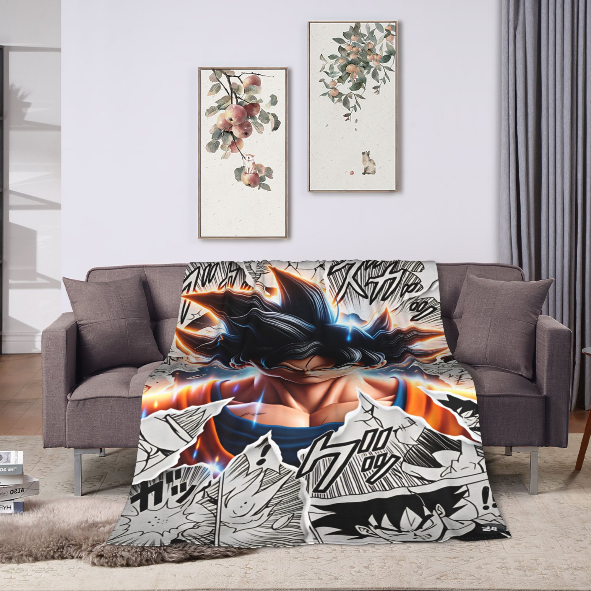 Selimut Flanel Anime D-Dragons - Home Office Trend ulasan dan harga