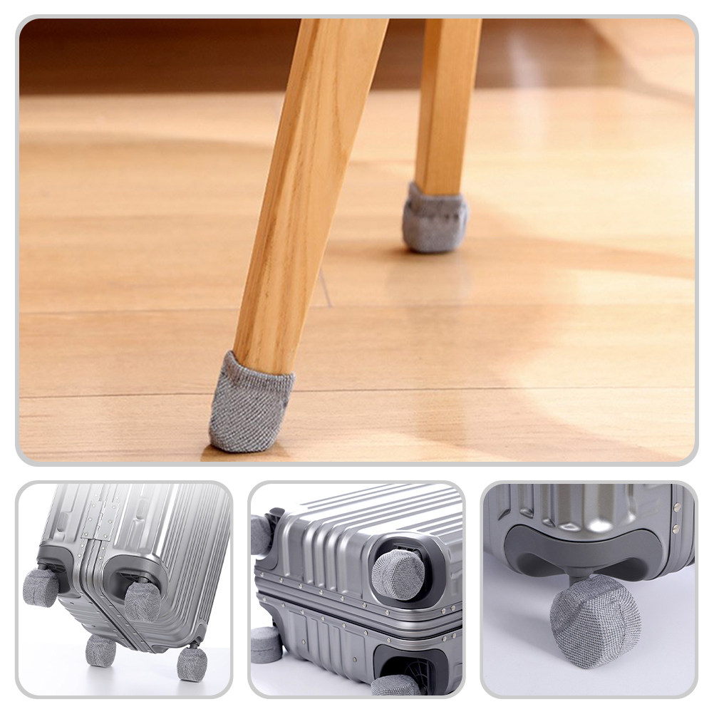 4Pcs Pelindung Kaki Kursi Flek - Home Office Library ulasan dan harga