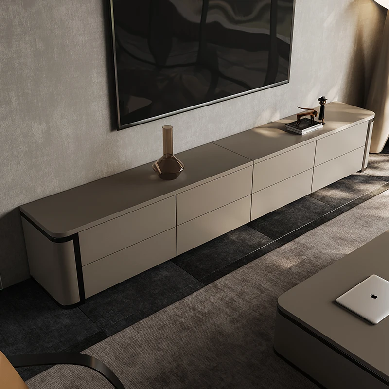 Rak TV Sudut Ruang Tamu Furnit - Drawer Pedestal Cabinet ulasan dan harga