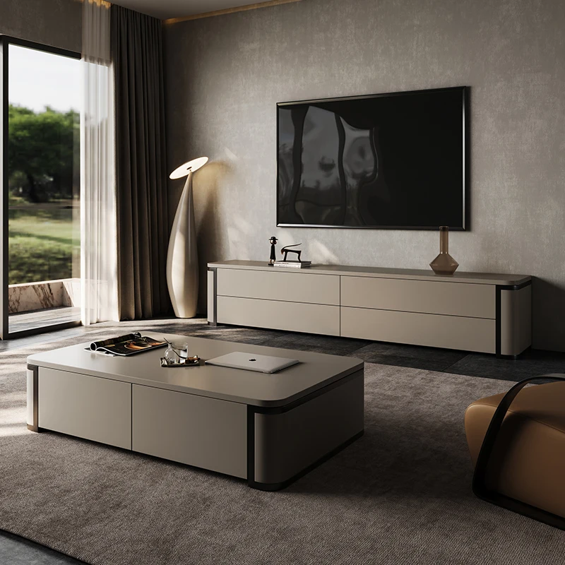 Rak TV Sudut Ruang Tamu Furnit - Drawer Pedestal Cabinet ulasan dan harga
