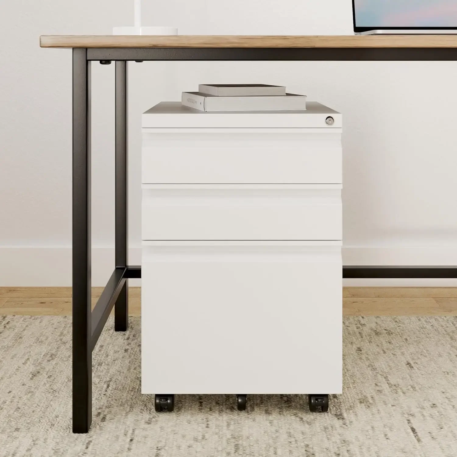 Lemari Arsip 3 Laci Mount It d - Drawer Pedestal Cabinet ulasan dan harga
