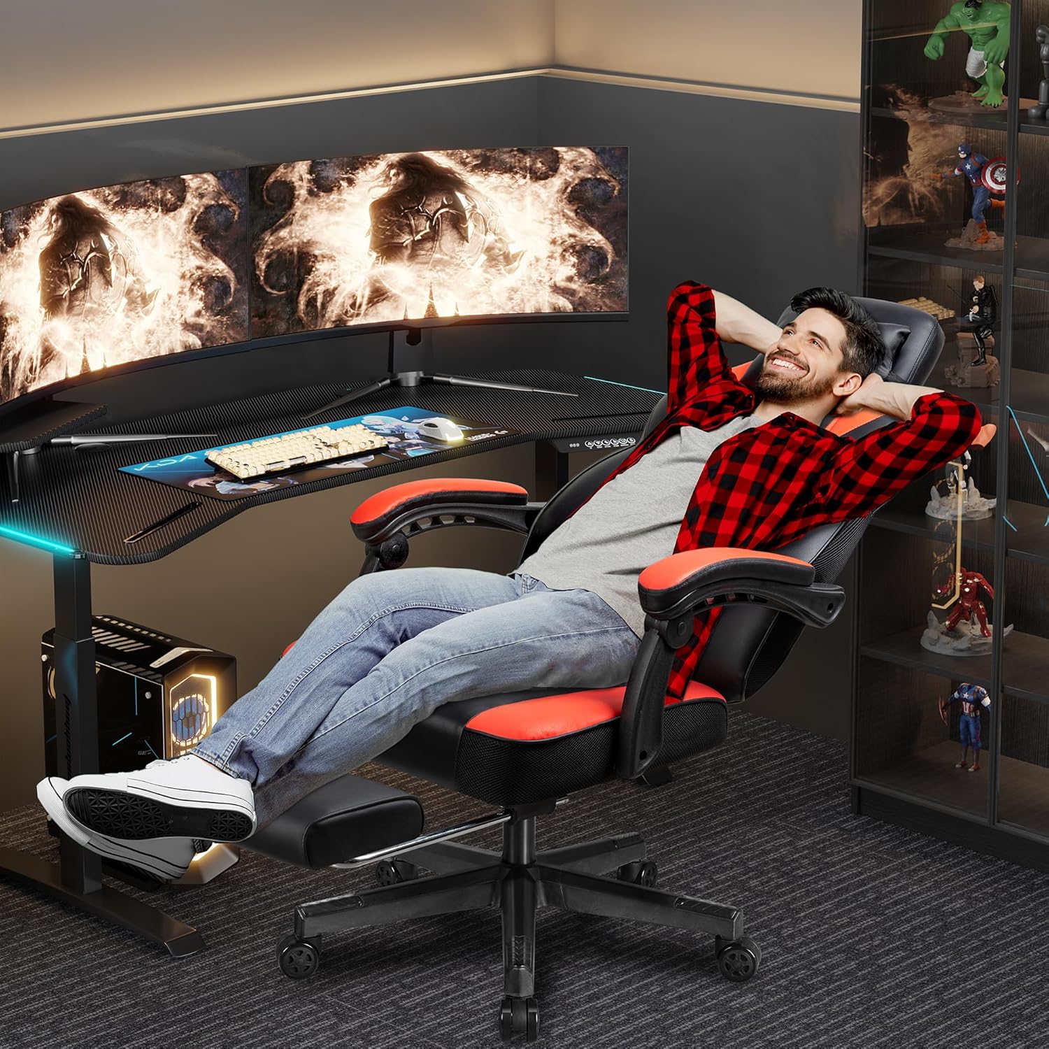 Kursi Gaming dengan Sandaran K - Home Office Image ulasan dan harga
