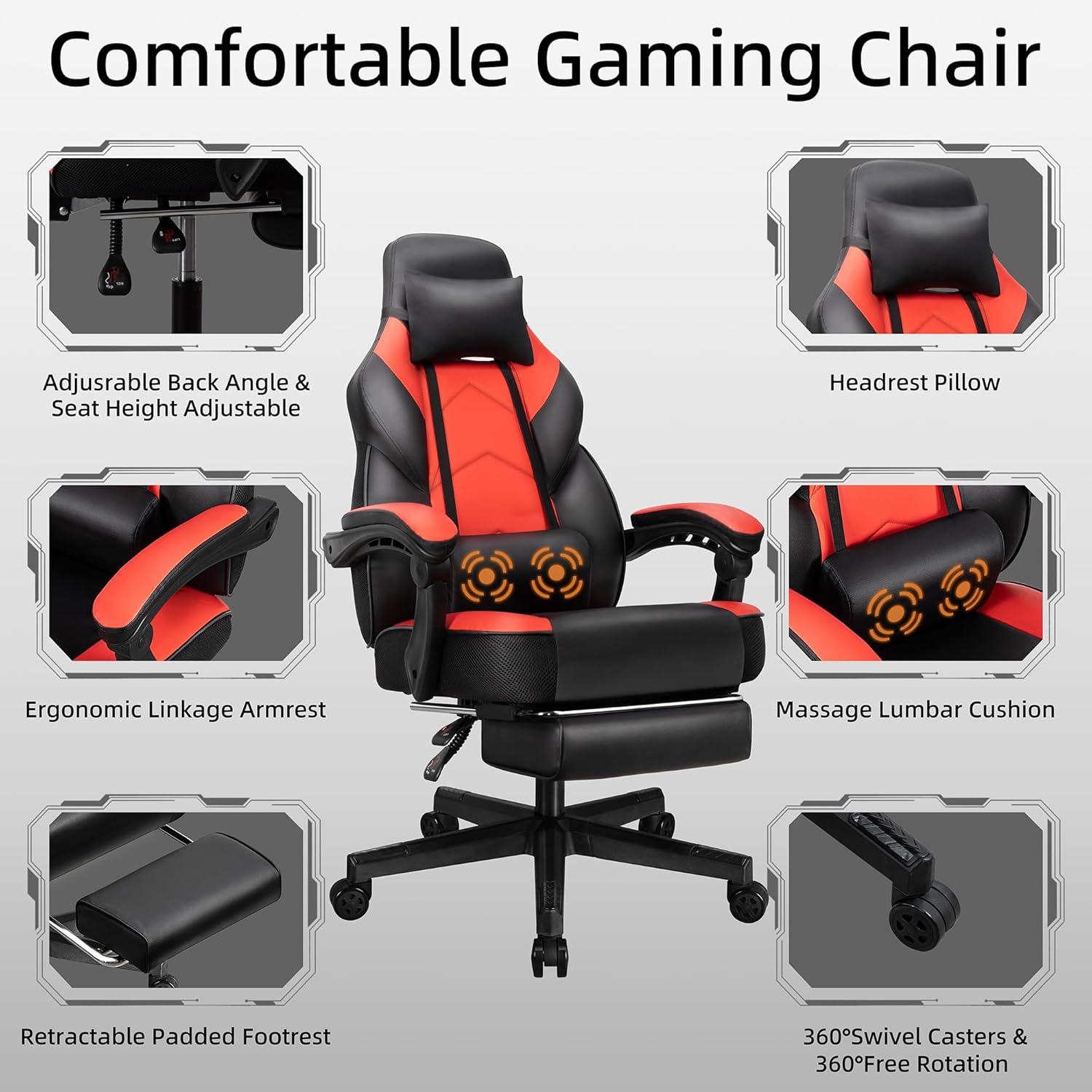 Kursi Gaming dengan Sandaran K - Home Office Image ulasan dan harga