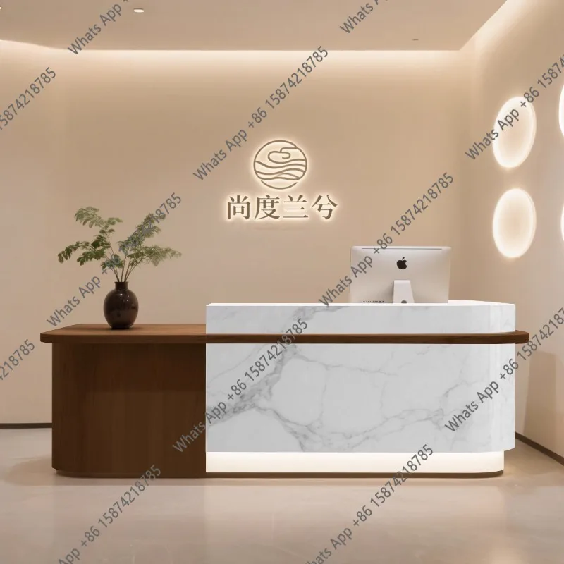 Meja Resepsionis Promosi A68 S - Home Office Tienda ulasan dan harga