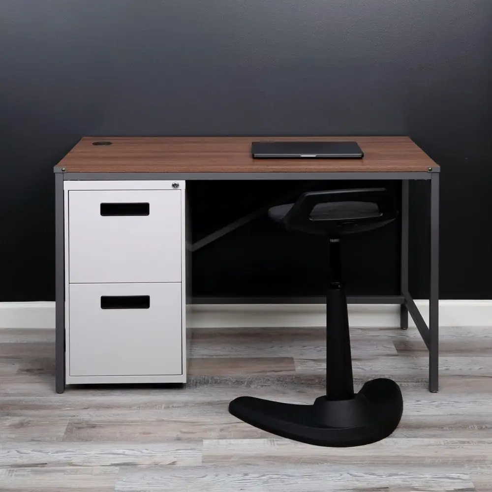 Lemari Arsip Pedestal Abu-abu, - Drawer Pedestal Cabinet ulasan dan harga