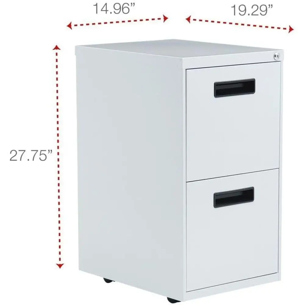 Lemari Arsip Pedestal Abu-abu, - Drawer Pedestal Cabinet ulasan dan harga