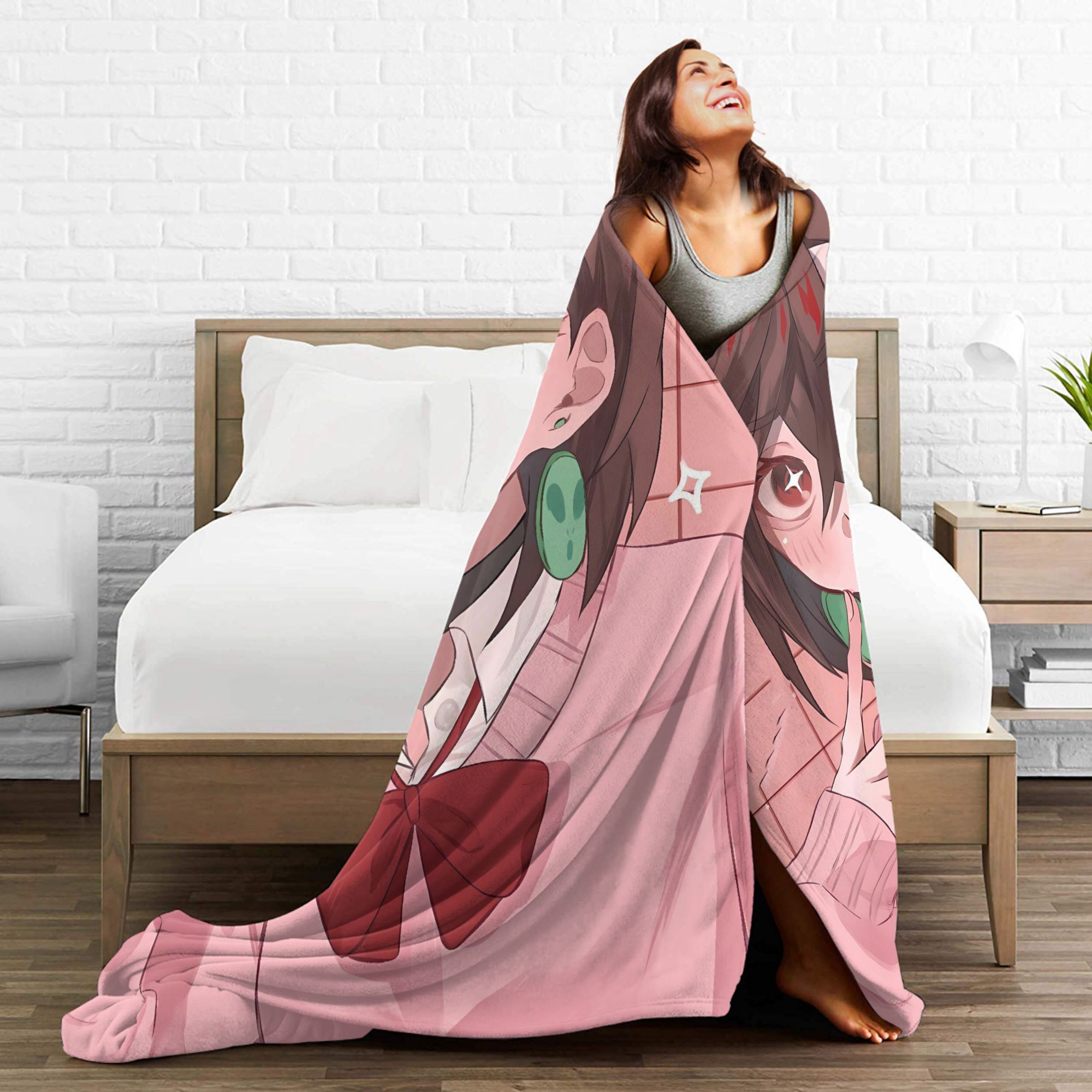 Selimut Flanel Anime Manga Dan - Home Office Trend ulasan dan harga