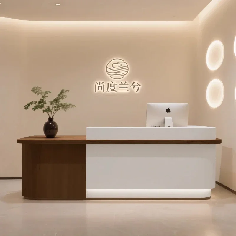 Meja Resepsionis Promosi Mewah - Home Office Tienda ulasan dan harga