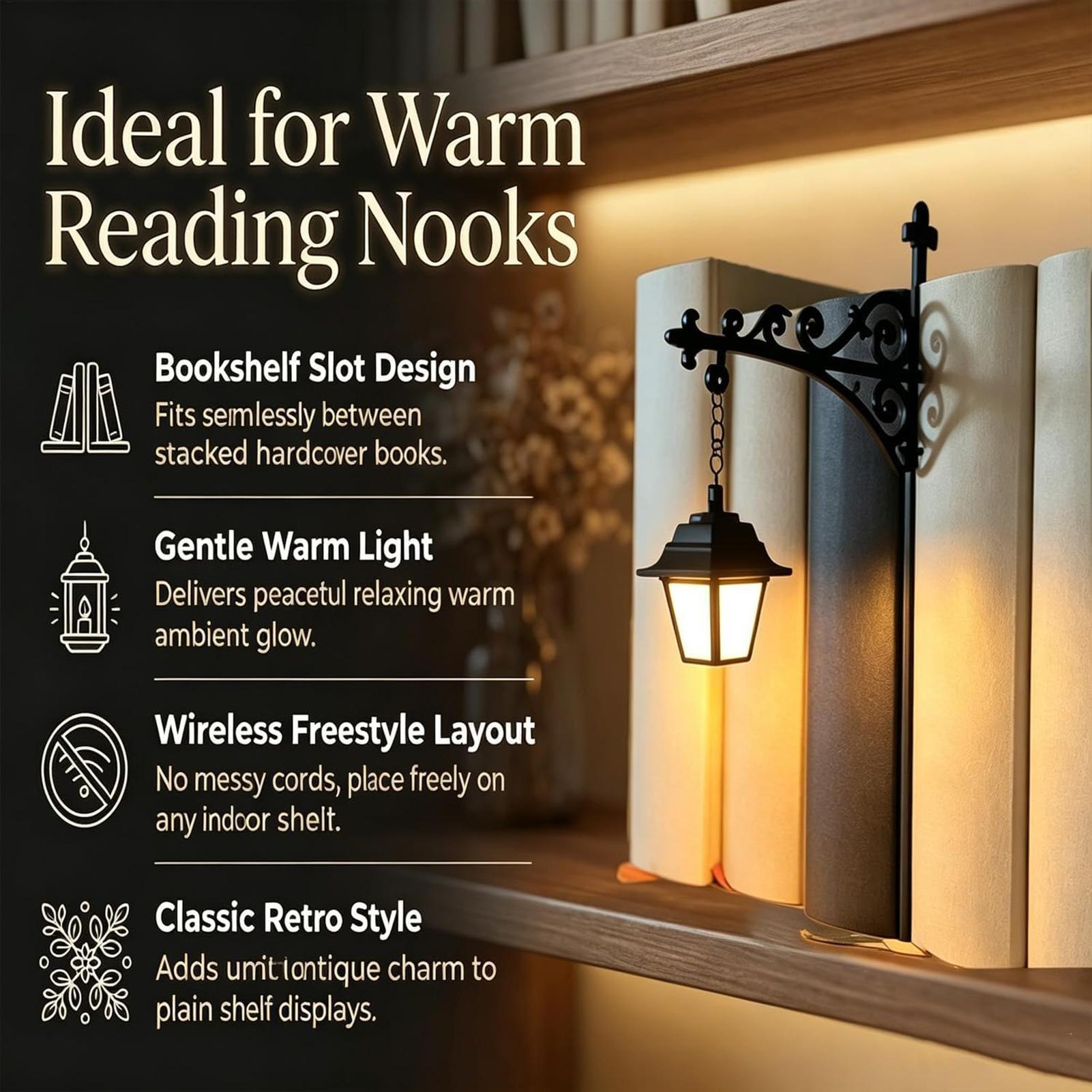 Lampu Rak Buku LED Vintage Dek - Home Office Library ulasan dan harga