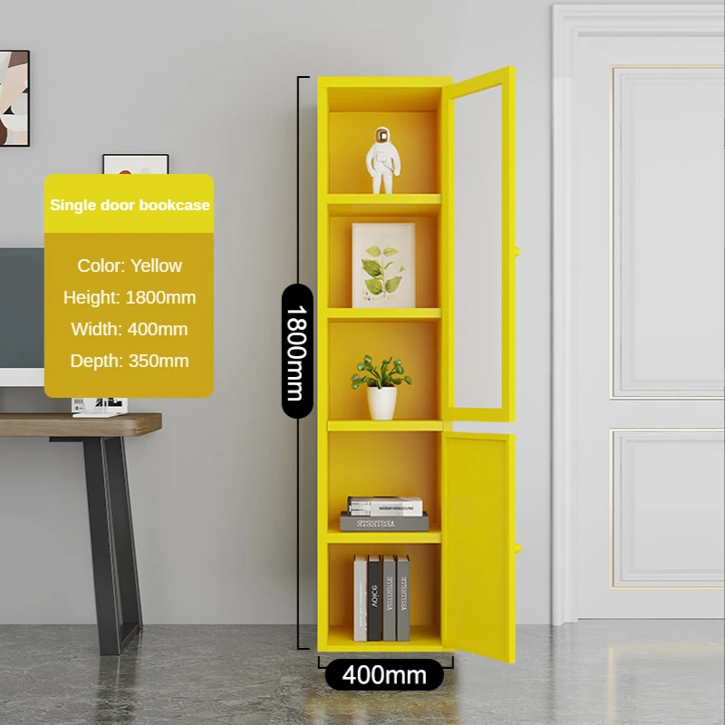 Rak buku baja dua pintu untuk  - Home Office Library ulasan dan harga
